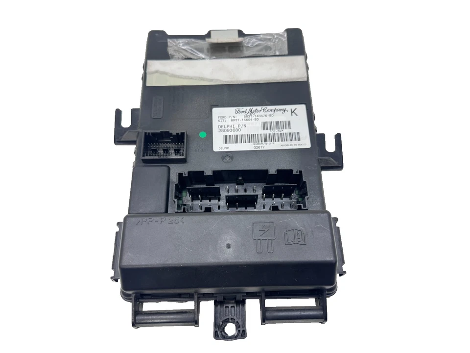 2008 FORD MUSTANG CAIXA DE FUSÍVEIS INTERIOR BCM MÓDULO DE CONTROLE DE CORPO 8R3T14B476BD FABRICANTE DE EQUIPAMENTO ORIGINAL - Imagem 2 de 4