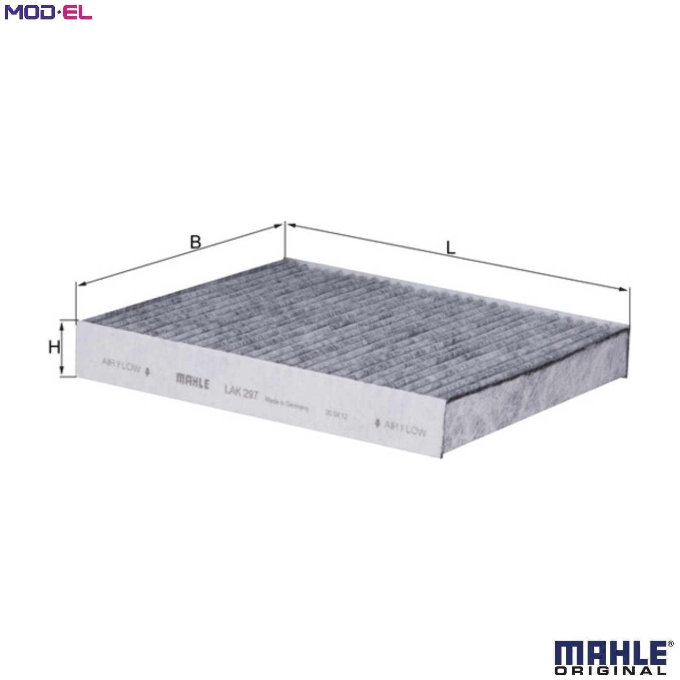MAHLE LAK 297 Cabin Air Filter Fits Alfa Romeo 159 Sportwagon Brera Spider - Image 21