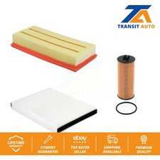 Air Cabin Engine Cartridge Oil Filters (3 Total) Kit For Mercedes-Benz GLC63 AMG