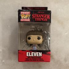 Funko Pocket Pop Stranger Things Eleven Vinyl Keyring Keychain, Multicolor