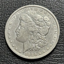 1886-O $1 Morgan Silver Dollar