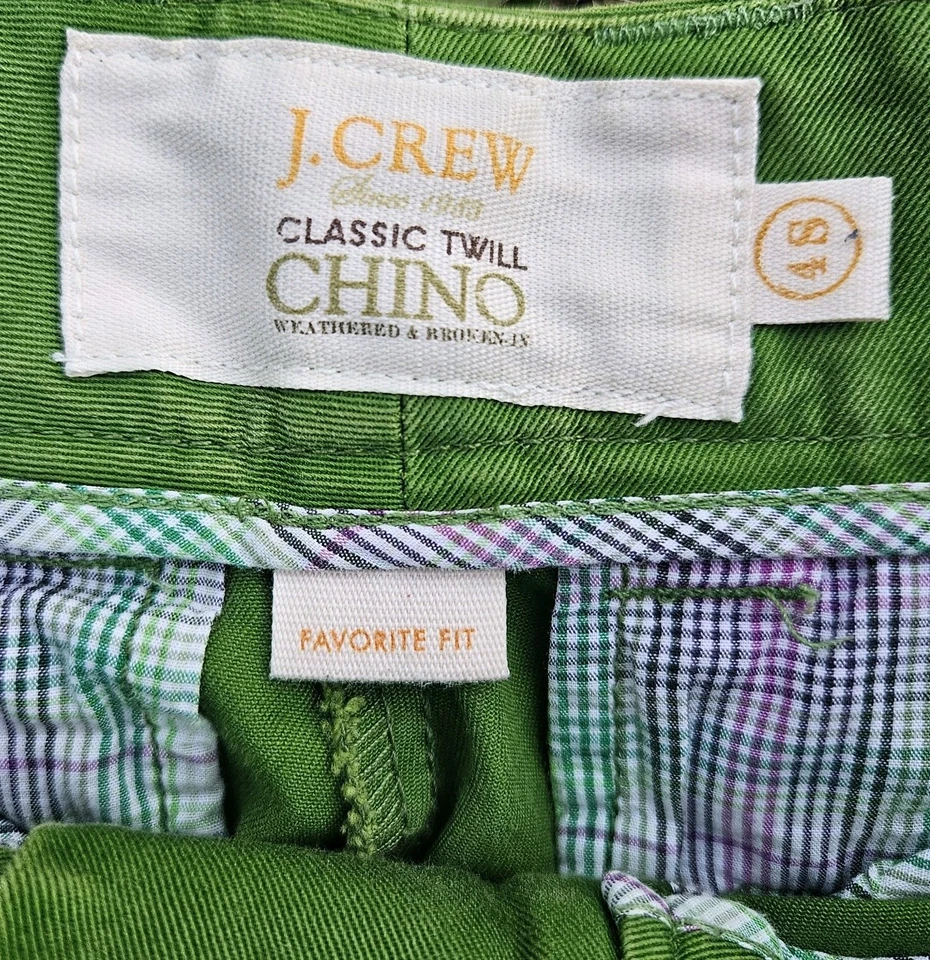 J.Crew Wide Leg Chino Pants Womens Twill 4S Minimalist Utility Coastal Chic Y2k - Image 3 of 4