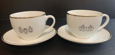 Maxwell & Williams 12 Days of Christmas Set of 2 Cups & Saucers - Days 3 & 4