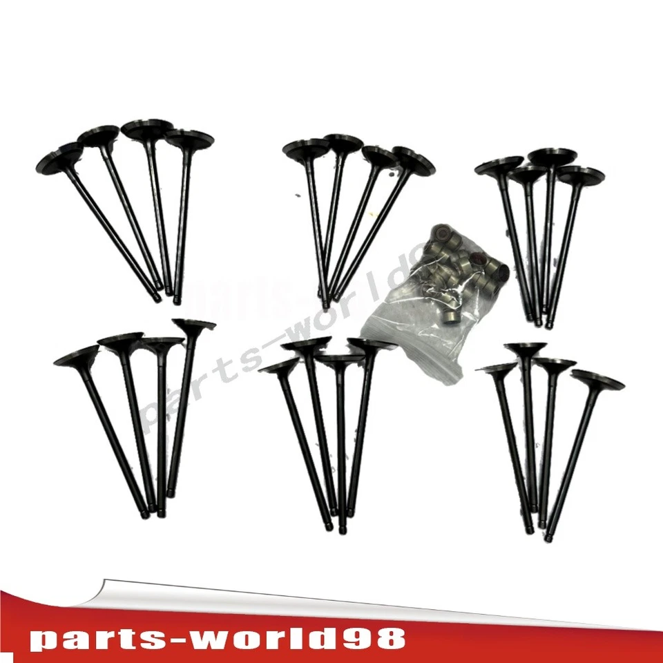 Compatível com válvulas de escape de admissão Acura MDX Honda Accord Odyssey 3.5L 3.7L 2008-23 EUA - Imagem 4 de 4