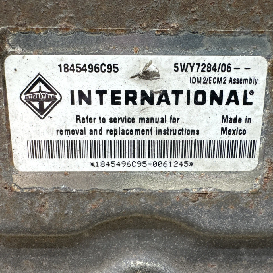 2007 International CF600 ECU PCM ECM VT275 Engine Control Module 1845496C95 OEM - Image 3 of 4