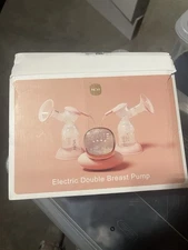 NCVI Double Electric Breast Pump AM8782 Portable Quiet USB Rechargeable