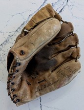 Guanto da baseball vintage Ted Williams Wilson A2141 modello Ball Hawk guanto Mitt epoca anni 50
