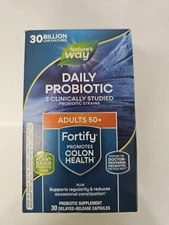 Daily Probiotic FORTIFY 50+ Probiotics +Prebiotics 30 Bilion 30 Caps. Exp.8/26