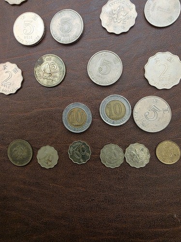 31 Hongkong Münzen Münze Geld Währung variiert $ und Jahre - Bild 5 von 5