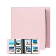 192 Pockets Photo Album for Polaroid 600 Itype Pictures, Large Standard, Pink