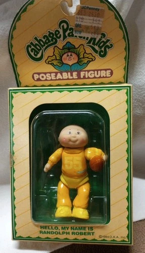 VTG 1984 Cabbage Patch Kids Poseable Figure Randolph Robert