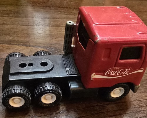 4,75" Vintage Buddy L Corp. 1980 Coca Cola Co. Truck - No Tailer Japan Big Rig - Bild 3 von 7