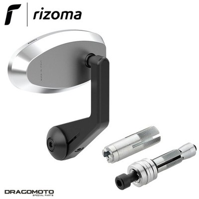 REVERSE RÜCKSPIEGEL Triumph Speed Twin 1200 2025 RIZOMA BS072A LP200B Silber