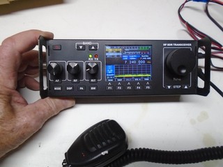 Ricetrasmettitore RS 918 15W HF SDR MCHF QRP ricetrasmettitore onde corte radioamatore microfono