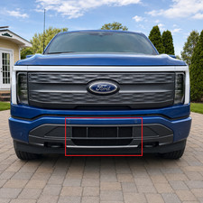 Ford F-150 Lightning Ev Mesh Grill Protector Kit 2022-2025 Lower Bumper Grille