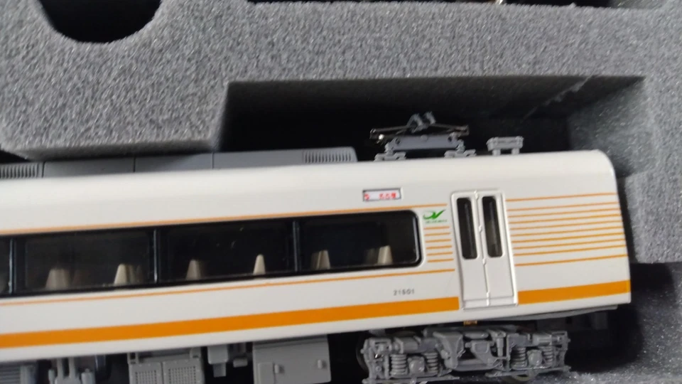 N KATO KINTETSU 21000 COMMUTER EXPRESS TRAIN 5 CAR SET W LIGHTING  EC! - Image 3 of 4