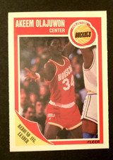 1989-90 Fleer #61 Hakeem Olajuwon HOF