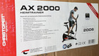 Christopeit AX 2000 Fitness Heimtrainer max. 150kg Schwarz/Silber NEU