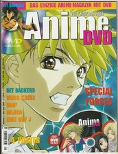 ✪ ANIME DVD #8/2004 + Poster/ohne DVD, Mangakultur MANGA & ANIME-MAGAZIN Z2