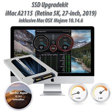 Kit di aggiornamento SSD 1 TB iMac 27 pollici A2115 2019 OSX 10.14.6 incl. strumenti