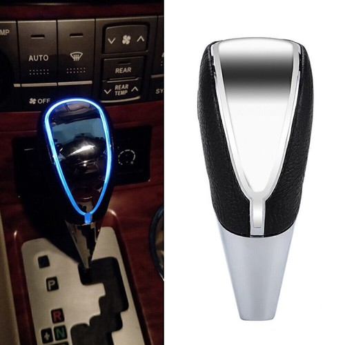 Universal Car Gear Shift Knob Blue LED Light Touch Activated Sensor USB Charge - Picture 3 of 11
