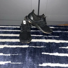 All Black Adidas Ultra Boost Running shoes  Size 9.5 