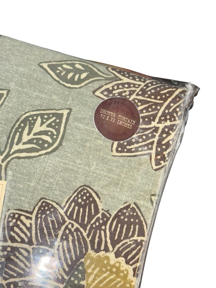 Tommy Bahama Shower Curtain 100% Cotton 72X72 NWT “Cat Island” Tropical - Image 4 of 4