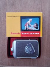 Vintage Kodak Brownie 8 MM Model 2 No. 77 Movie Camera  Original Box VG  