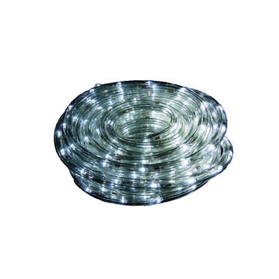 Weihnachtsbeleuchtung Röhre 240 LEDs weiß 10 Meter Weihnachtsdeko Außen Giocoplast