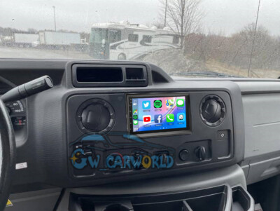 7'' CARPLAY FOR 2009-2014 FORD E-250 E-350 CAR STEREO ANDROID 13 GPS WIFI BT