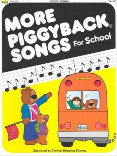 MORE PIGGYBACK SONGS FOR SCHOOL By Elizabeth Mckinnon & Marion Hopping Ekberg - Picture 1 of 1