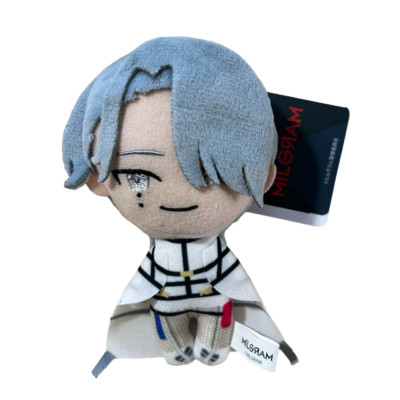 MILGRAM Plush Doll Mascot Stuffed Toy Ball Chain Part1 Shido 13cm  NEW JP