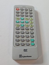CyberHome DVD Player Remote Control Model RMC 300Z Gray OEM Tested Working