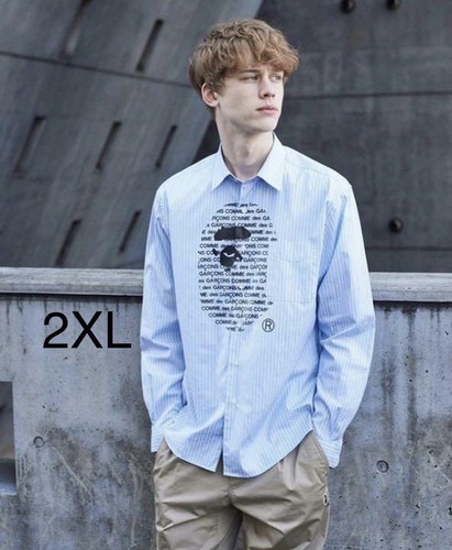 COMME des GARCONS x A BATHING APE MEN\u0026#039;S SHIRT XXL(2XL) UNUSED JAPAN  F/S | eBay