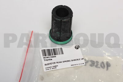 90385T0009 Genuine Toyota BUSH(FOR REAR SPRING SHACKLE UPPER