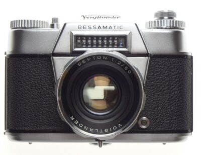 VOIGTLANDER Bessamatic 35mm SLR film camera SEPTON 2/50mm rare
