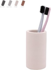 YUESUO Diatomite Tooth Brush Holder, Beige, 4.5" x 2.4"