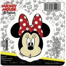 3" minnie mouse disney logo vinyl decal auto car sticker usa made