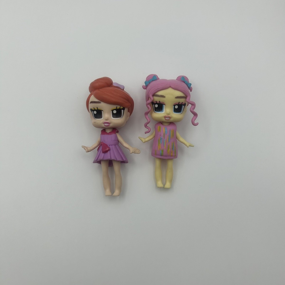 Boxy Girls Lot Of Mini 3” PVC Dolls