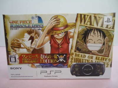 PlayStation PSP 3000 PS One Piece Romance Dawn Limited Spielkonsole Unbenutzt...