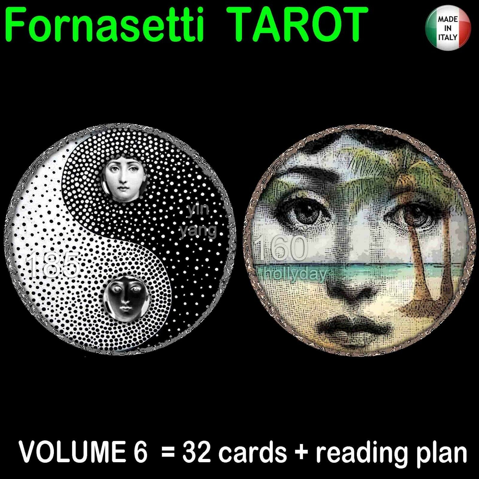 fornasetti tarocchi mazzi di carte gioco collezione libro guida design italiano 