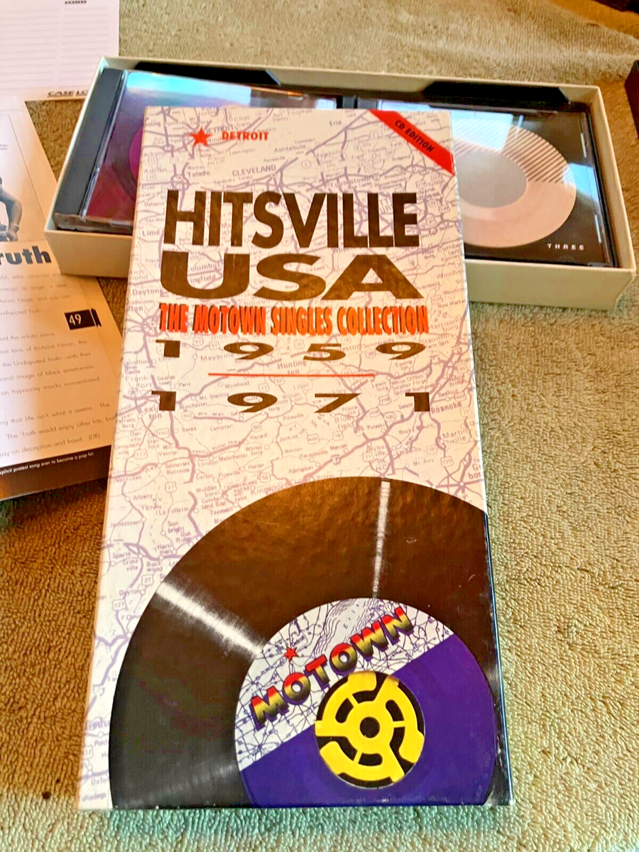 Hitsville USA The Motown Singles Collection 1959-1971 4 CD Box Set