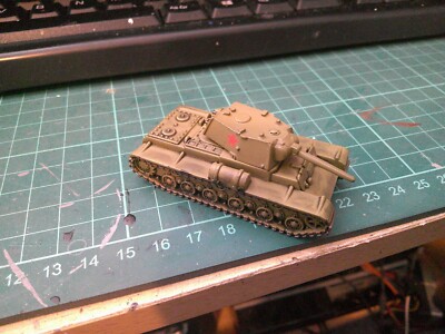 Axis & Allies Miniatures USSR KV-1 NO card 20/60 WotC