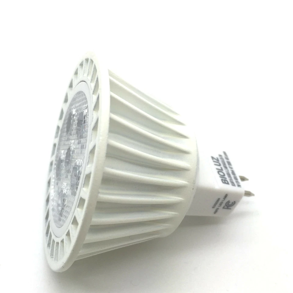 10 Pk Bioluz LED MR16 LED Bulb Dimmable 7 Watt 12V AC/DC 50W Halogen Replacement - Image 3 of 4