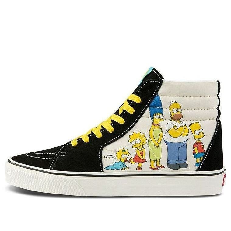 Toddler VANS SK8-HI ZIP THE SIMPSONS 1987-2020 100% original New