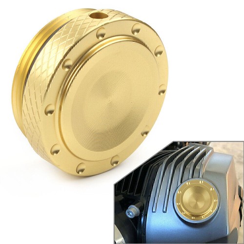 Gold Oil Filler Plug Fuel Gas Tank Cap For BMW R Pure Scrambler