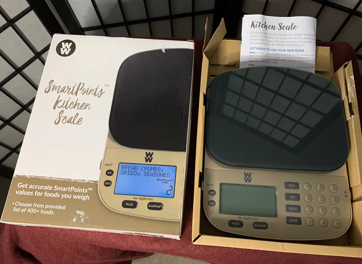 Weight watchers smart clearance points kitchen scales