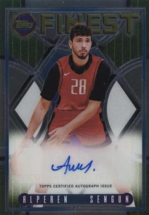 Alperen Sengun Topps Finest サイン/5シリauto Alperen Sengun #FA-AS Prices | 2024 Topps Finest Autograph