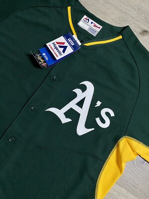 oakland athletics authentic majestic jersey reddick #16 Sz 44 L