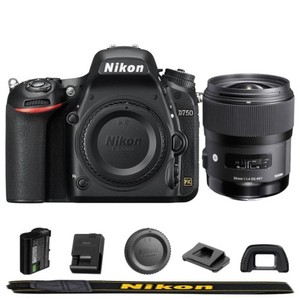 Nikon D750 Dslr Camera Body Sigma 35mm F 1 4 Dg Hsm Art Lens Ebay